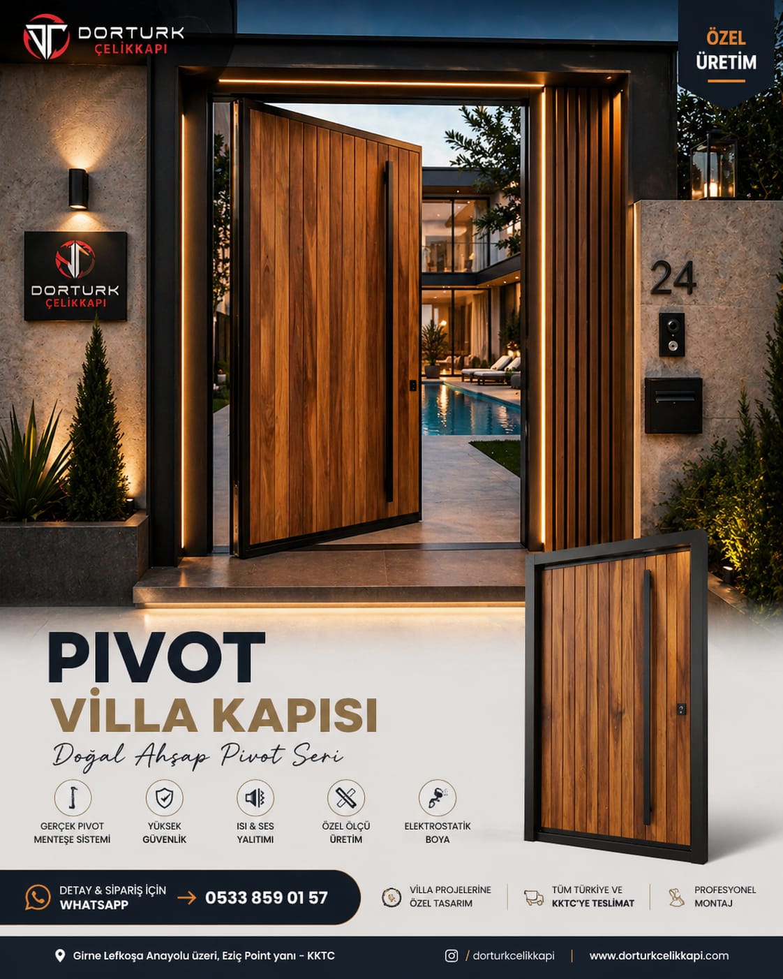 DORTURK PIVOT VİLLA KAPISI 